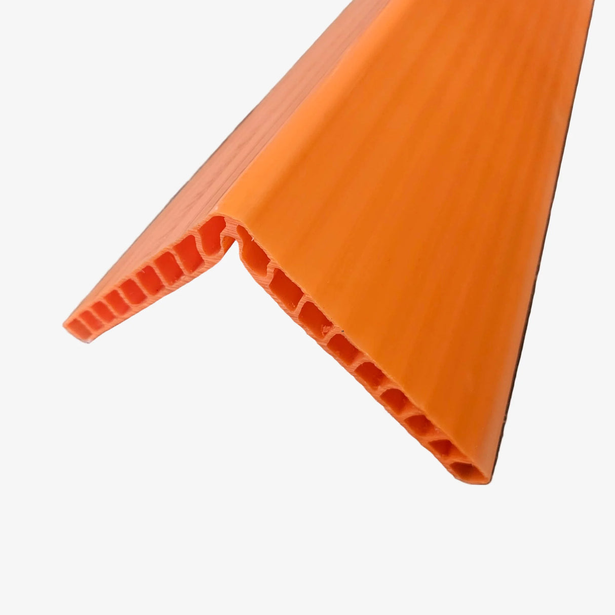 Ochrana hrán z PE - 20x190x190mm, dĺžka 2000mm, oranžová