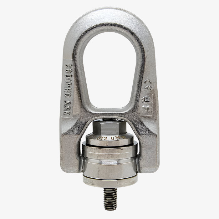 Nerezový otočný viazacÍ bod SS.DSR CODIPRO, M20x30mm, nosnosť 1600kg