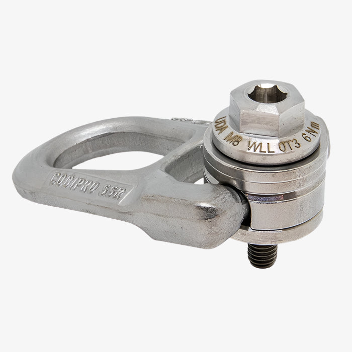 Nerezový otočný viazacÍ bod SS.DSR CODIPRO, M20x30mm, nosnosť 1600kg