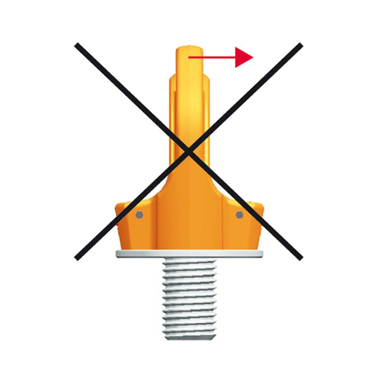 Otočný viazací bod k naskrutkovaniu - PLGW - Pewag Winner Profilift
