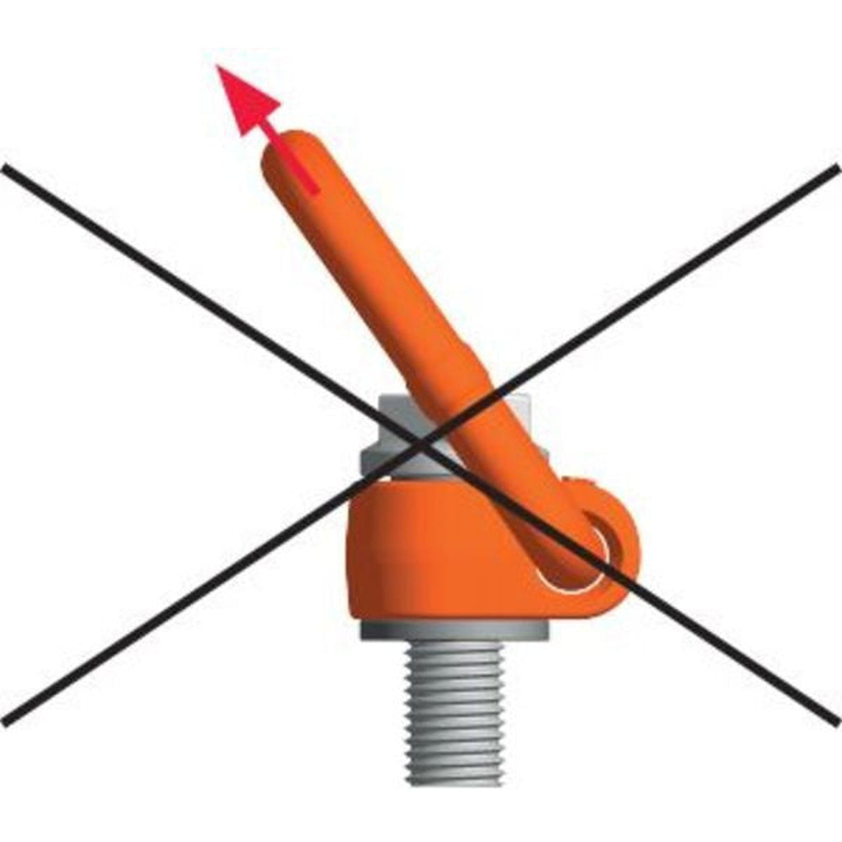 Otočný viazací bod k naskrutkovaniu - PLAW - Pewag Winner Profilift