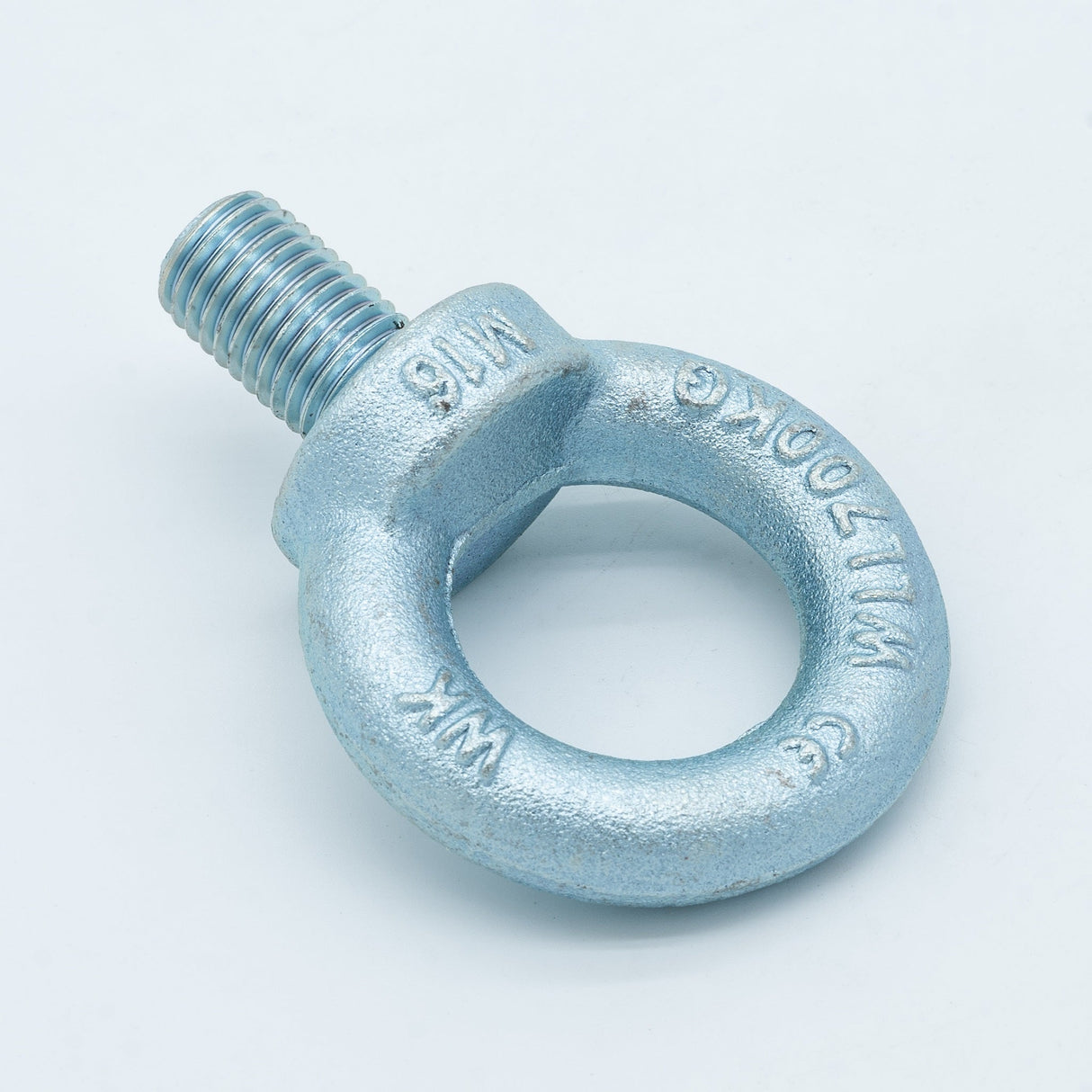 Skrutka s okom podľa DIN 580, pozinkovaný, metrický štandardný závit, materiál C15