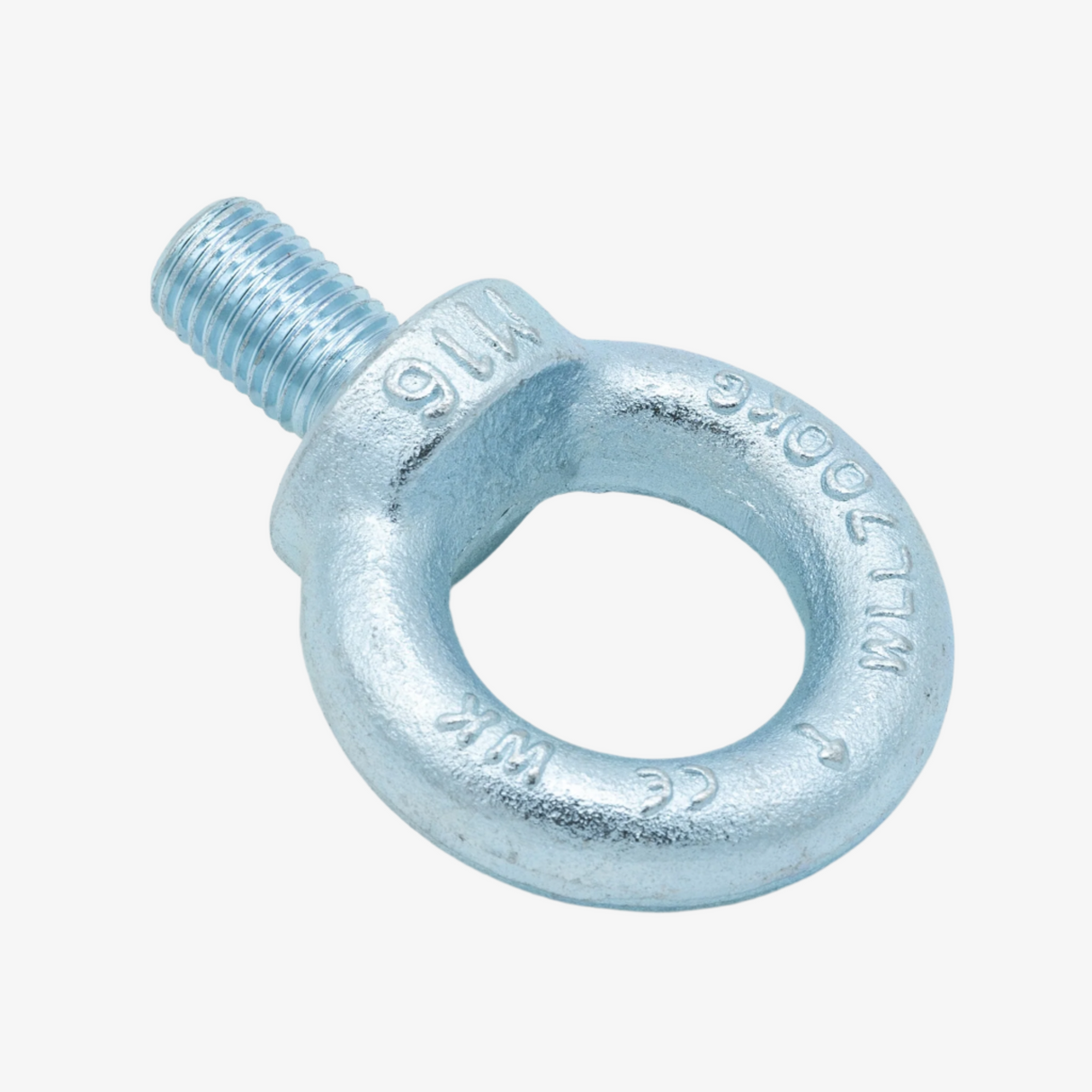 Skrutka s okom podľa DIN 580, pozinkovaný, metrický štandardný závit, materiál C15E