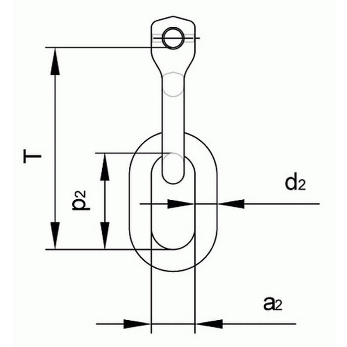 KH 1 koncová hlava, veľkosť 1-10