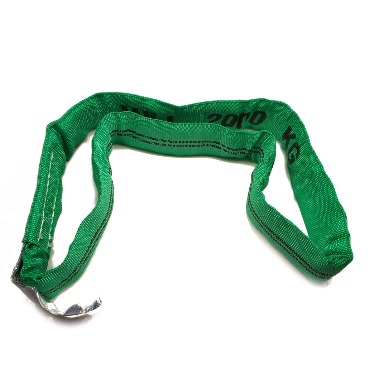 Nekonečná vinutá smyčka - typ RS 2000, nosnost 2000kg, zelená