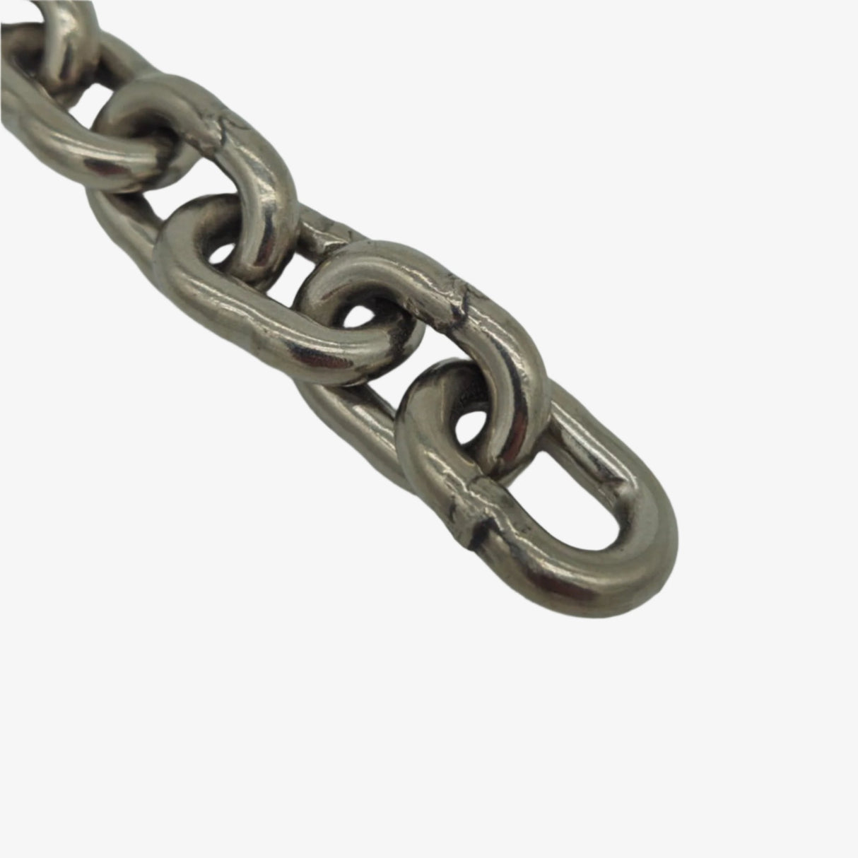 Reťaz z nehrdzavejúcej ocele DIN 766, krátky článok, kalibrovaná, AISI 316/L, T5