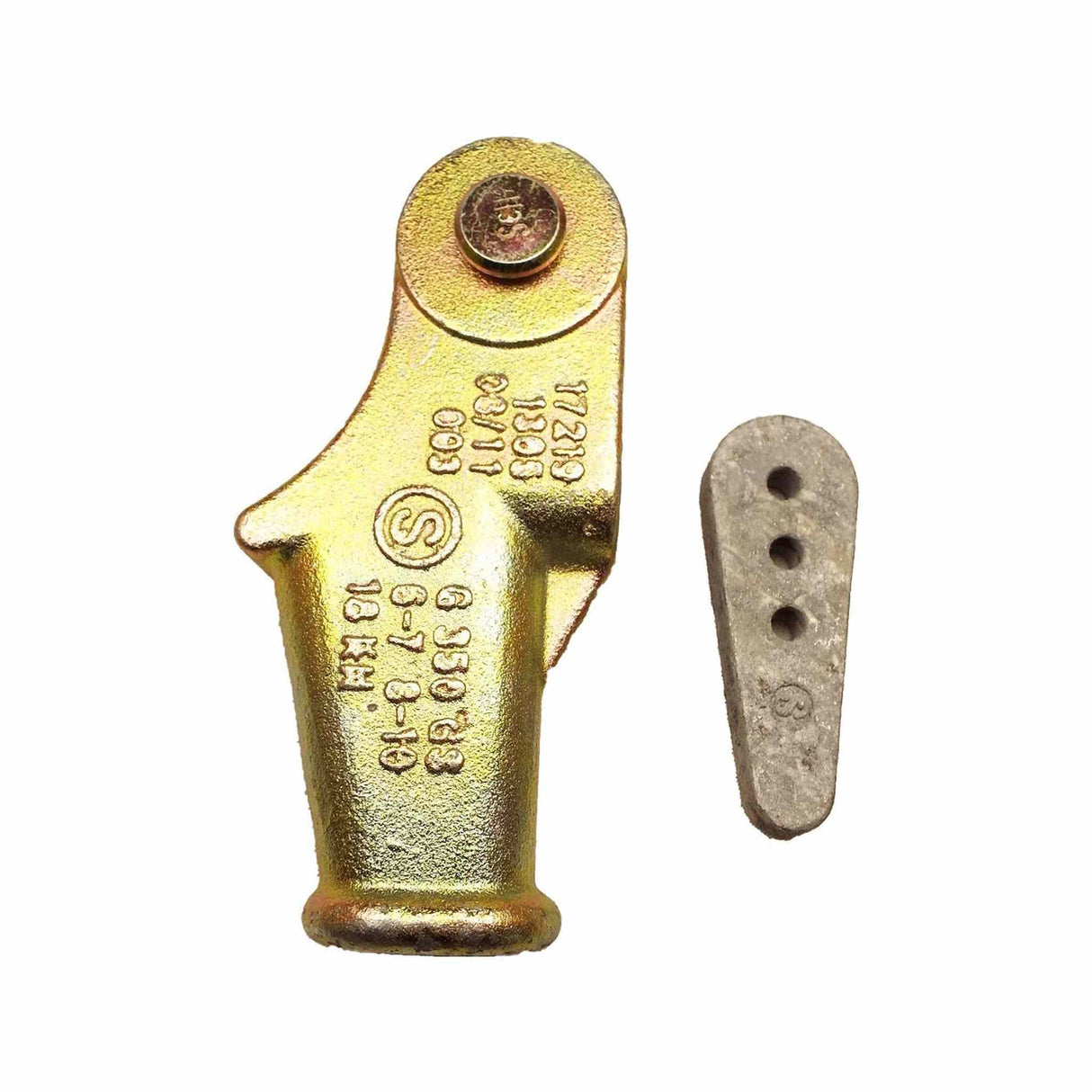 Klinová svorka, pozinkovaná - EN 13411-6