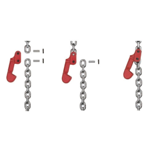 Vybavte svoj 1 pramenný reťazový vazák triedy 8 skracovacími prvky!