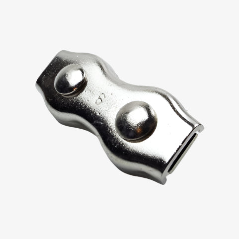 V-Nerezová lanová svorka DUPLEX 3 mm MI