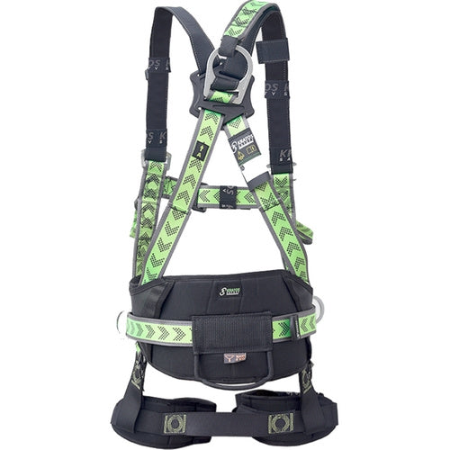 Komfortný bezpečnostný postroj s automatickými karabínami KRATOS