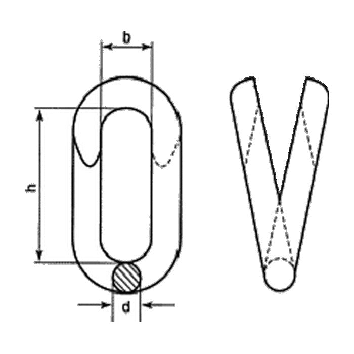 Havarijná reťazová spojka 3mm MI