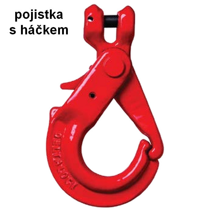 Samosvorný hák s vidlicou D