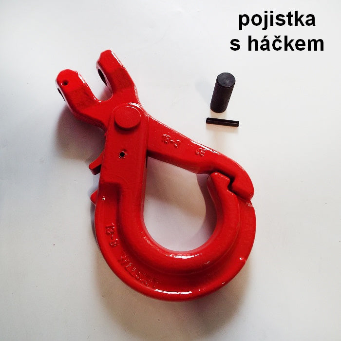 Samosvorný hák s vidlicou D