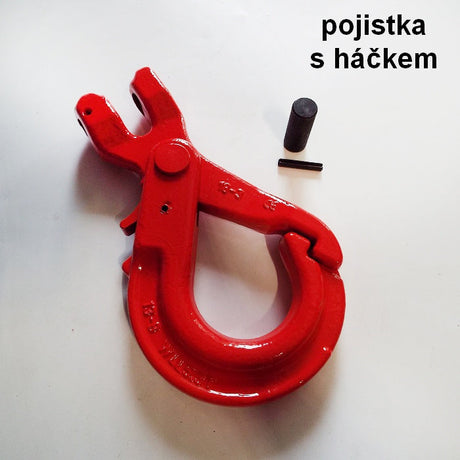 Samosvorný hák s vidlicou D