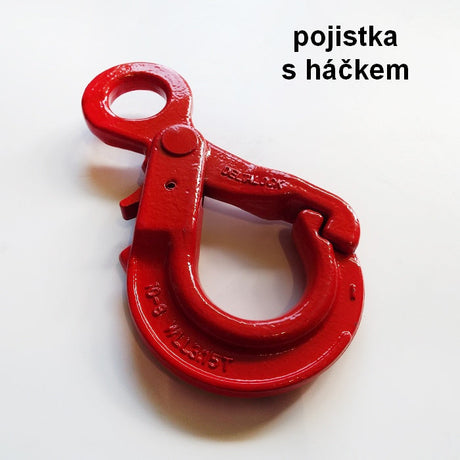 Samosvorný hák s okom a úchytom D