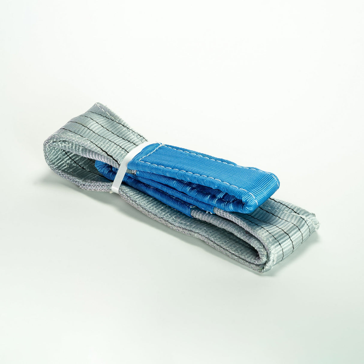 B2 4000kg závesný popruh plochý s okami sivý š.120mm FORANKRA