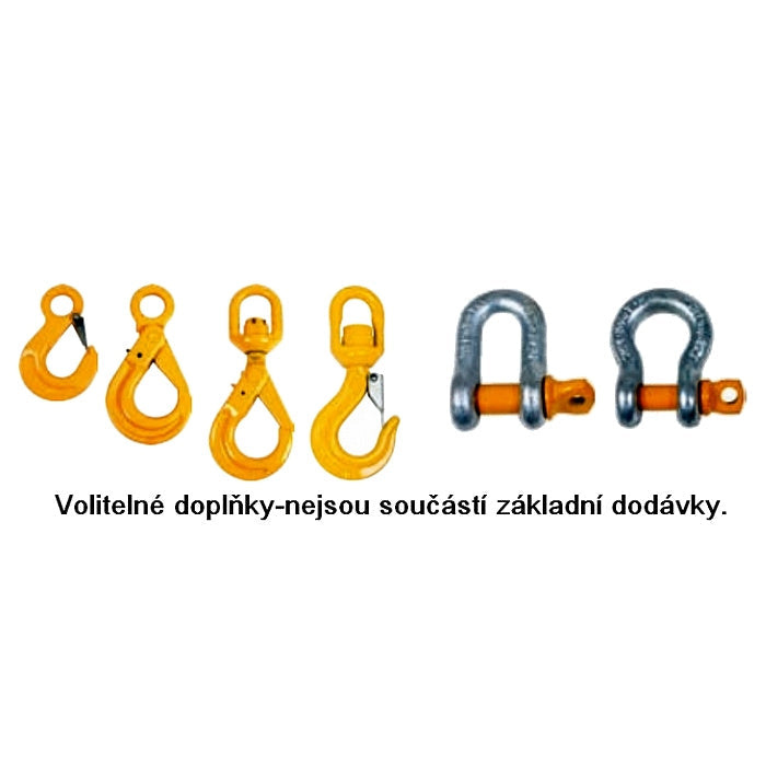 Digitálna závesná žeriavová váha, hliníkové prevedenie