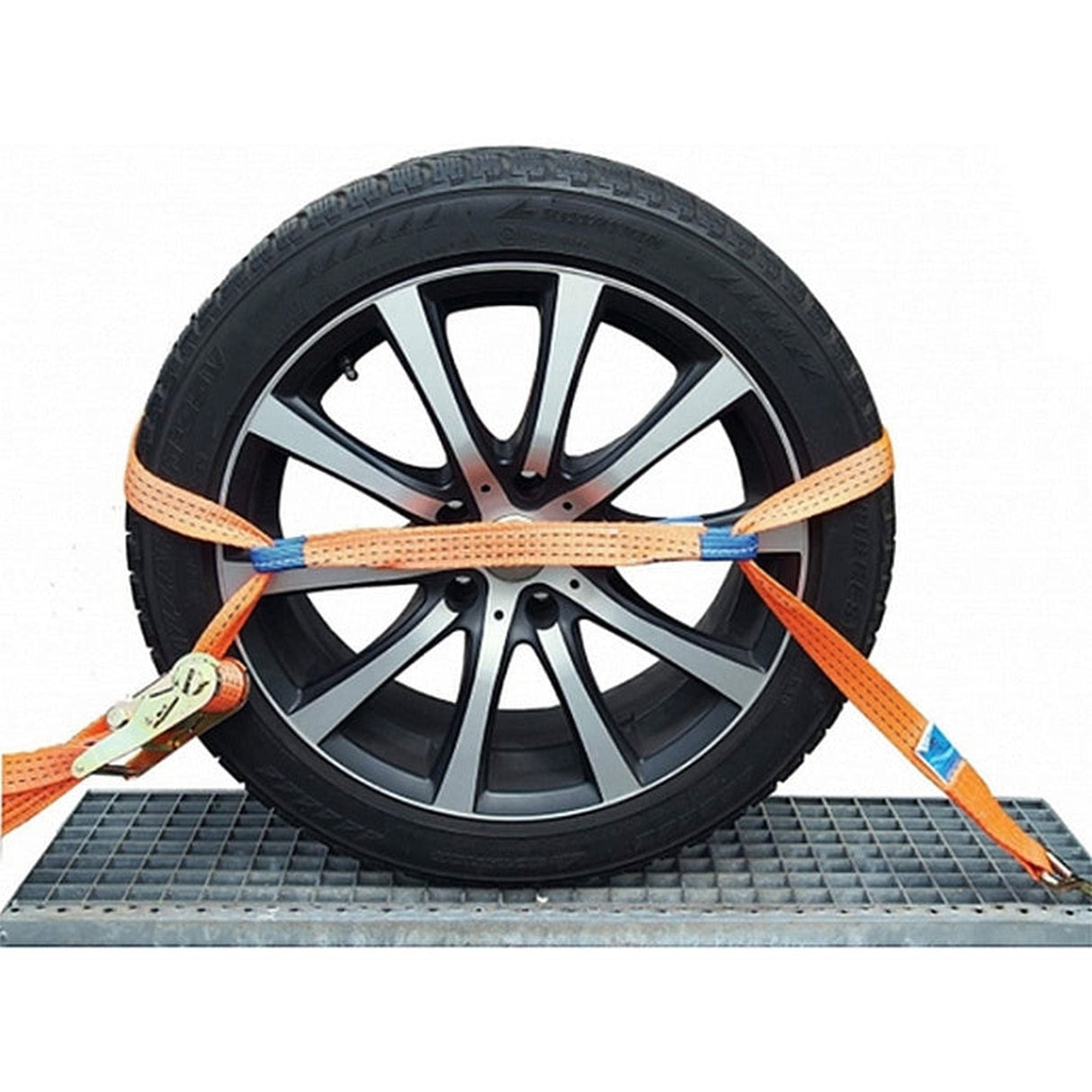 Upínací pás na auto so stredovým popruhom, FORANKRA