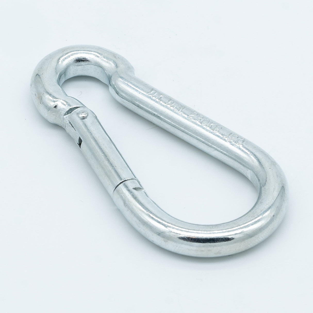 Požiarna karabína DIN 5299, typ C, pozinkovaná