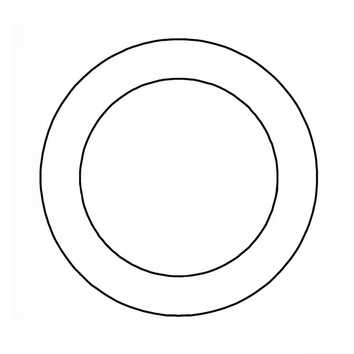 Krúžok zváraný, pozinkovaný