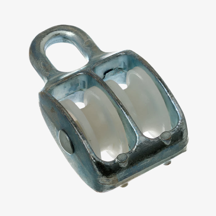 V-Kladka dvojitá s dvoma nylonovými cievkami vel.30 MI