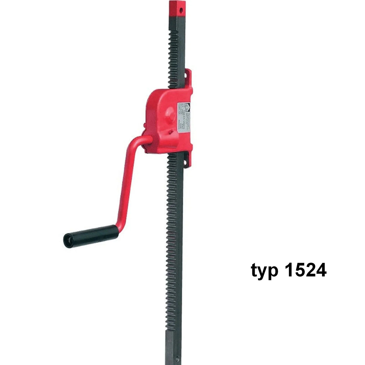 Hrebeňový zdvihák HAACON typ 1524 a 1555 so závitovkovým prevodom