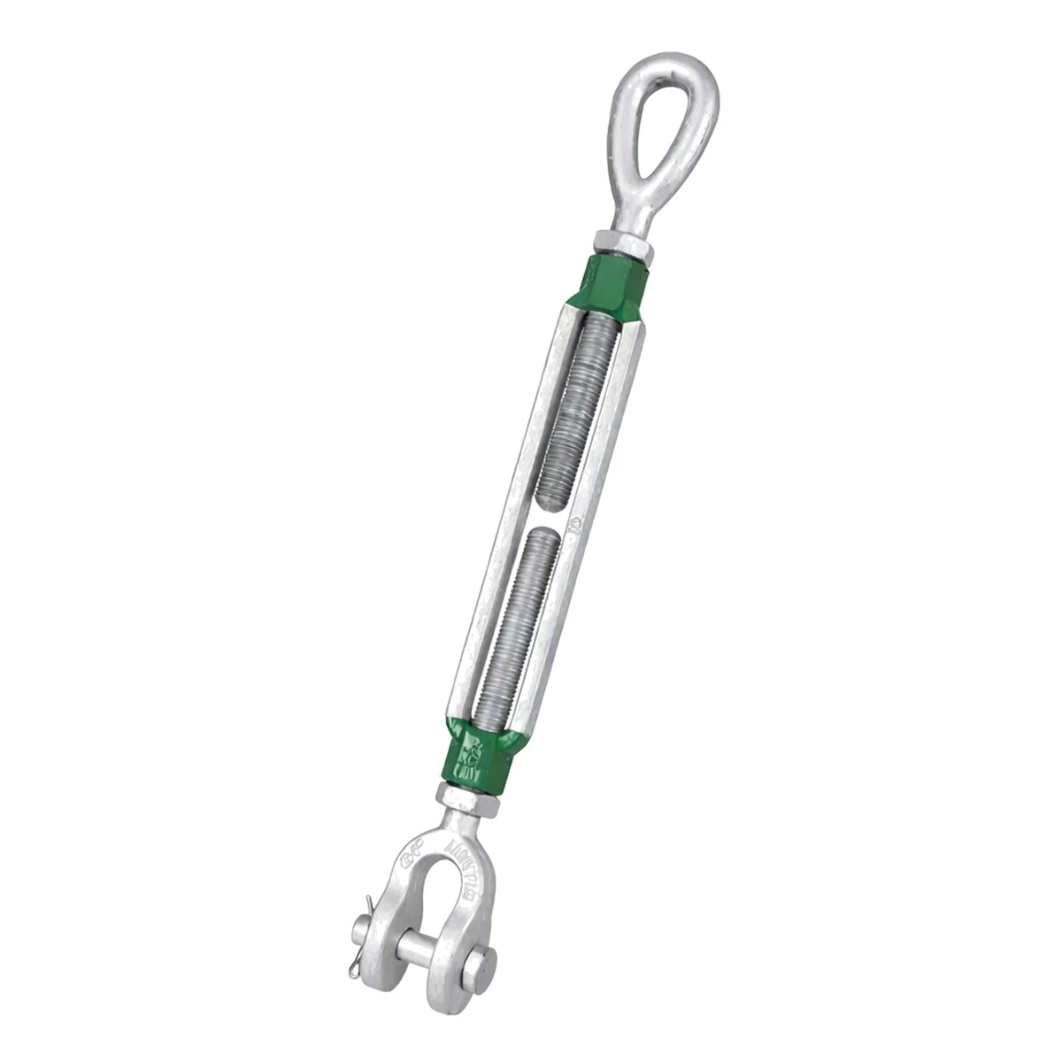Napinák oko-vidlica pozinkovaný Green Pin, VAN BEEST