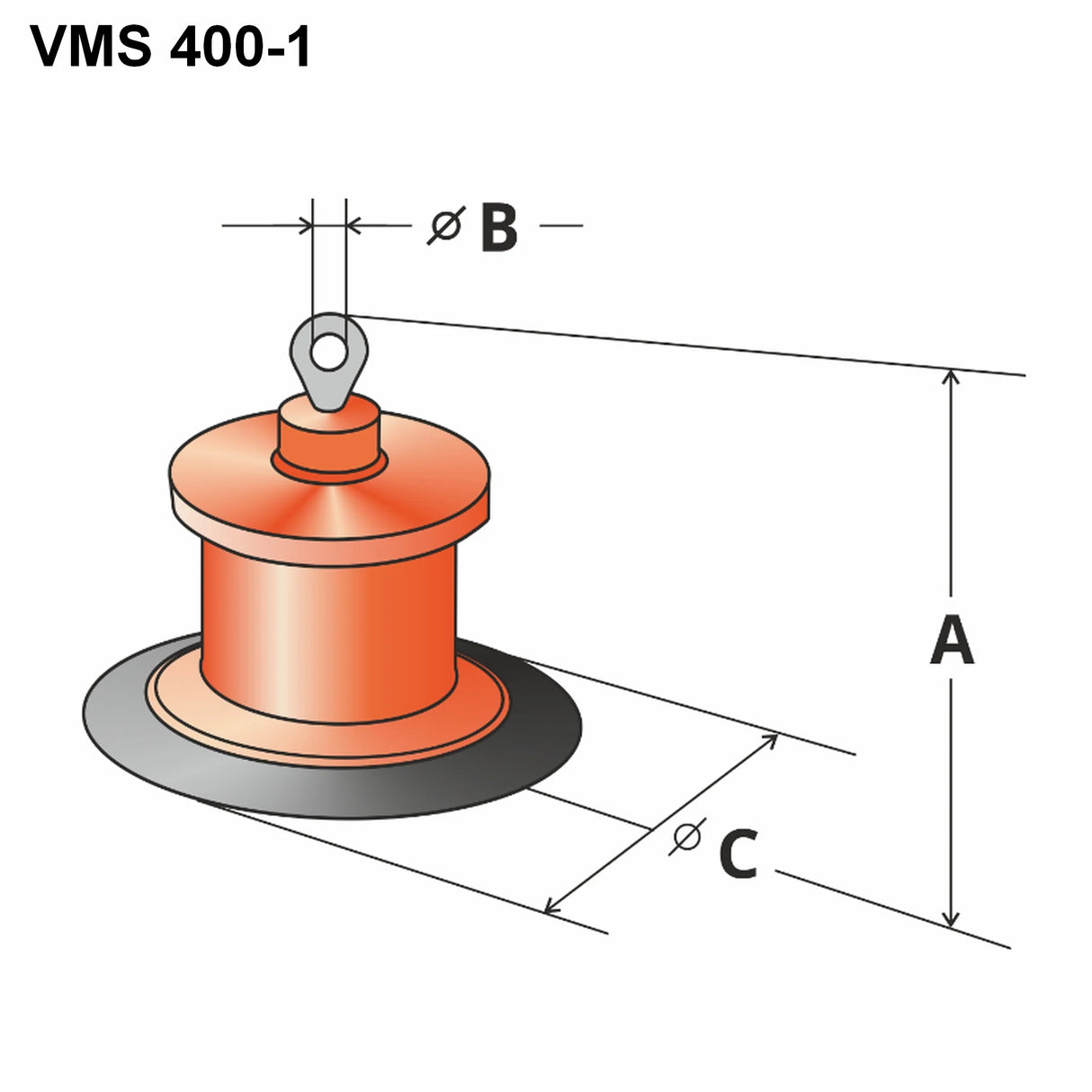 Vákuový manipulátor samonasávací VMS 400-1 KLANER