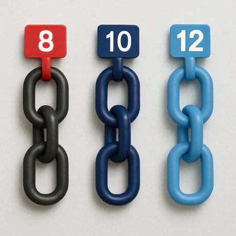 Viazacie reťaze – aký je rozdiel medzi triedou 8, 10 a 12?