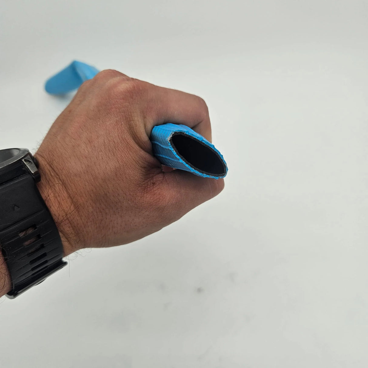 Ochranný návlek z PVC, modrý - šírka 45mm