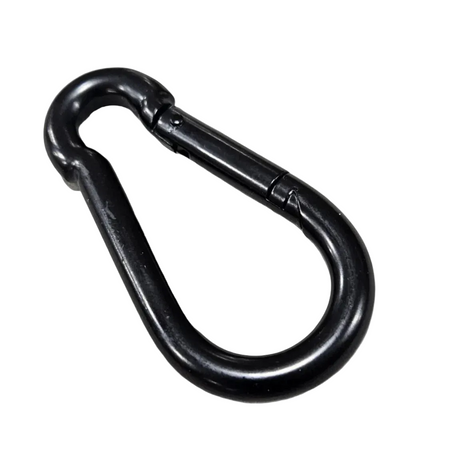 Požiarna karabína, čierno lakovaná, ELLER