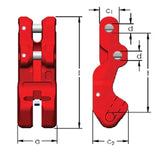 EKH skracovacia čeľusť s poistkou