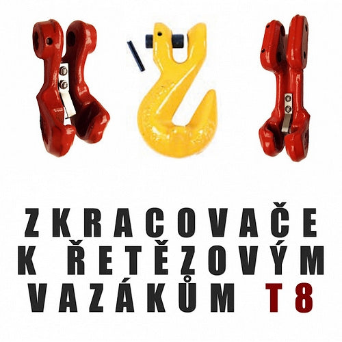 Vybavte svoj 1 pramenný reťazový vazák triedy 8 skracovacími prvky!