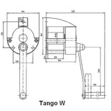 Ručný lanový navijak Haacon KV / KE / WV / WE TANGO - 500kg