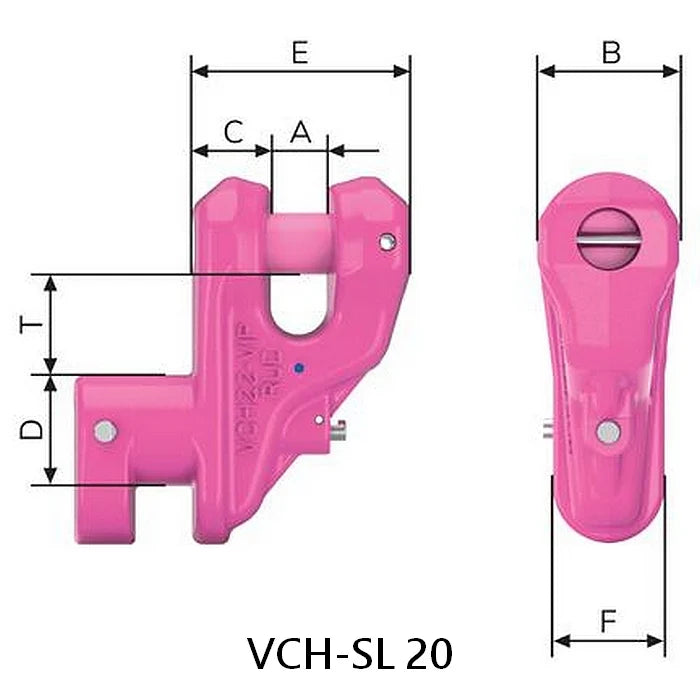 Kontajnerový hák VCH - RUD VIP