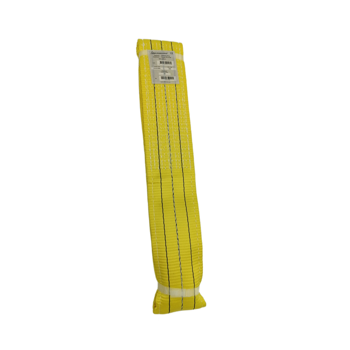 B2 3000kg závesný popruh plochý s okami žltý šírka 90mm DELTA