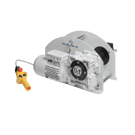 Elektrický lanový navijak e-W pre zdvih, 400V, GR - lakovaný, GEBUWIN