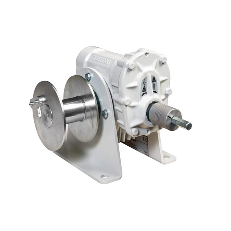 Lanový navijak pre použitie s akumulátorovou vŕtačkou, lakovaný, GEBUWIN