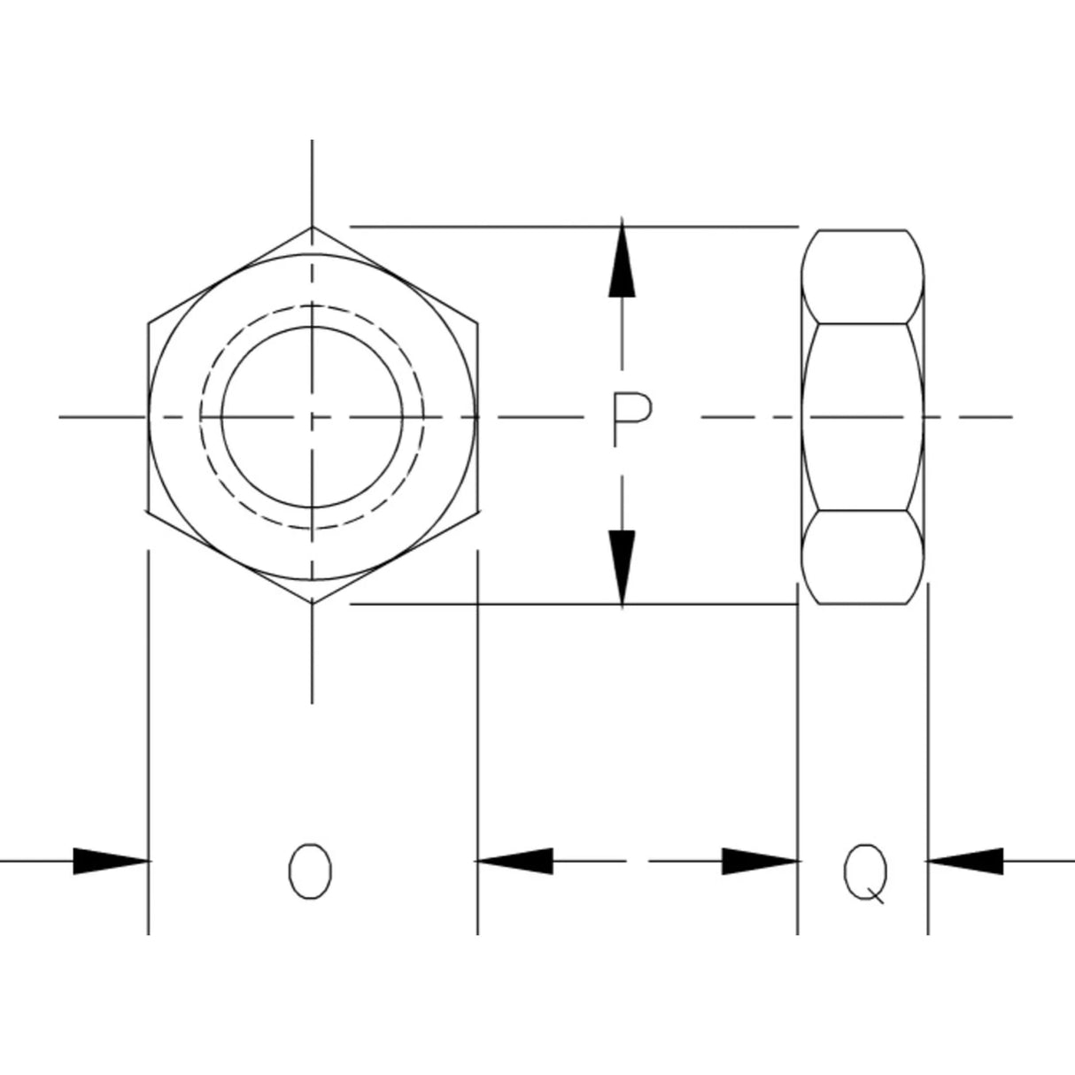 Matica HG4061 3/8'' CROSBY - Dopredaj