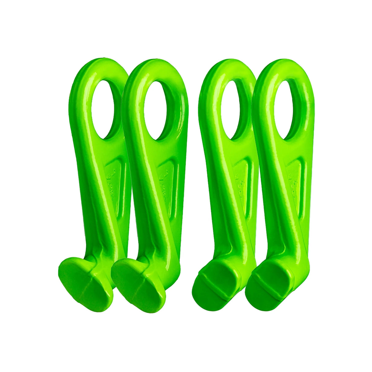 Hák s okom na kontajnery, triedy 10, nosnosť 16t, zelený, DELTA