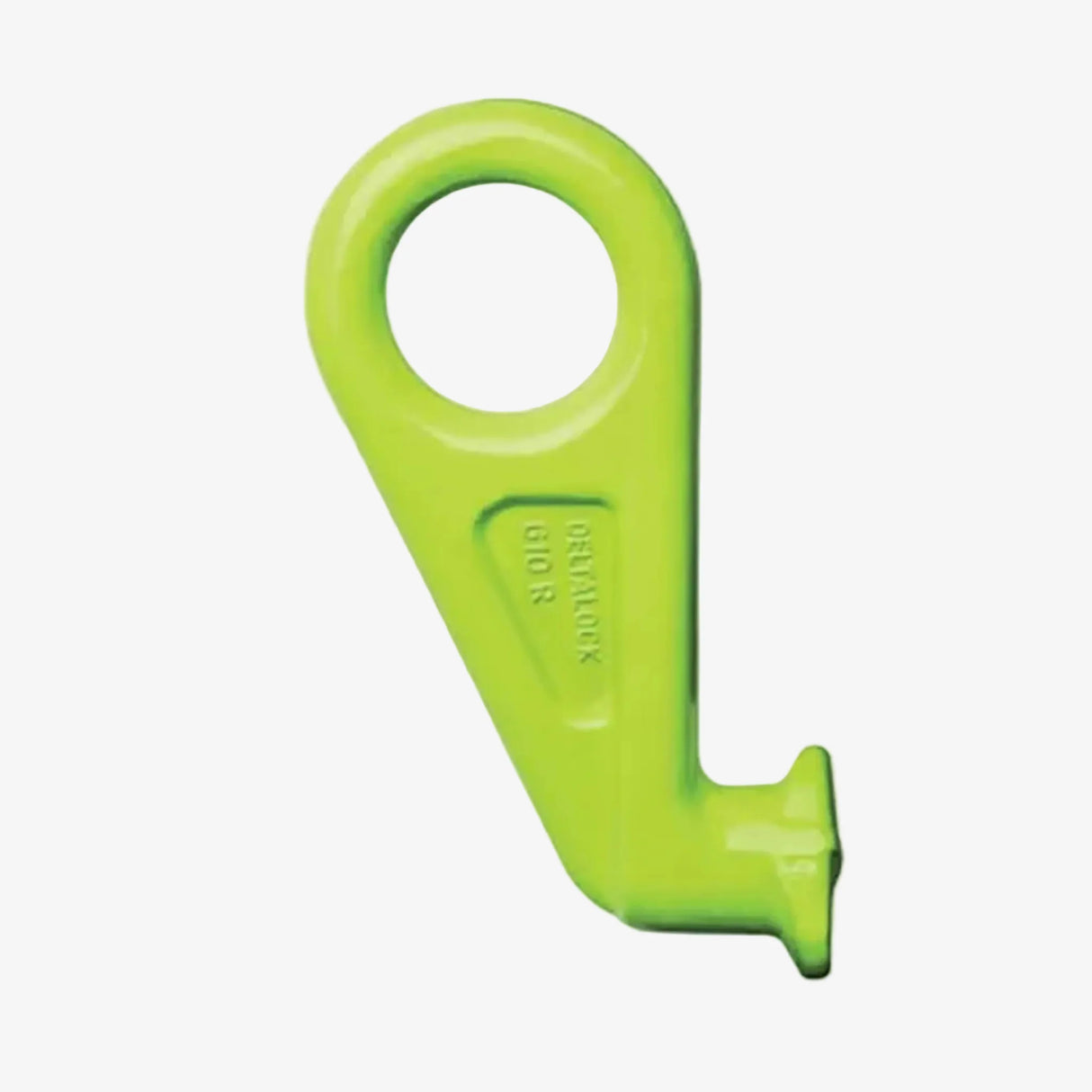 Hák s okom na kontajnery, triedy 10, nosnosť 16t, zelený, DELTA