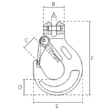 Hák s vidlicou a poistkou, DELTA