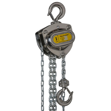 Nerezový ručný kladkostroj DELTA INOX 1000kg