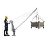 Otočný žeriav SD900 nosnosť 900/600kg, dosah až 2m, GEBUWIN