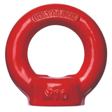 Vysokopevnostná matica s okom červená DELTA