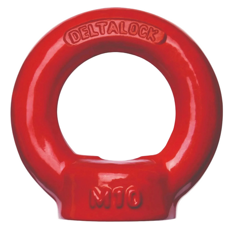 Vysokopevnostná matica s okom červená DELTA