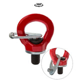 Vysokopevnostný upraviteľný viazací bod, červený, DELTA