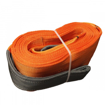 Dvojvrstvový plochý pás s textilnými okami B2 - 10000kg, 300mm, oranžový