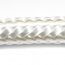 PA 8mm lano pletené s jadrom bielej