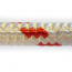 PES pr.10mm lano Šanca (12,8kN), biele s červenými kontrolkami